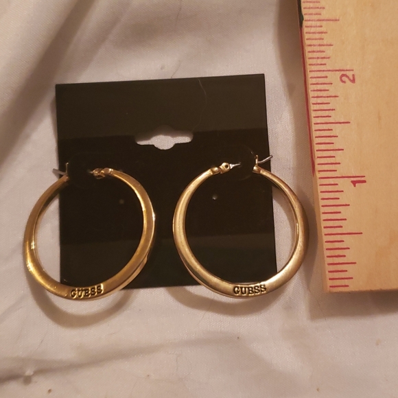 Orecchini A Cerchio GUESS JEWELLERY Hula Hoops In Acciaio Inox – Donna, Triangolari 13.5x15mm - 3